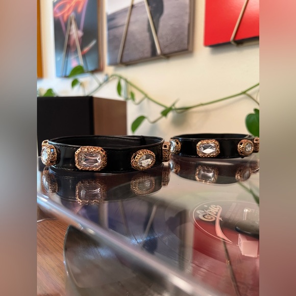 👢Sparkling Boot Bands, Adjustable Boot Bracelets, Women’s Fashion, Pair, Gold - Picture 6 of 14